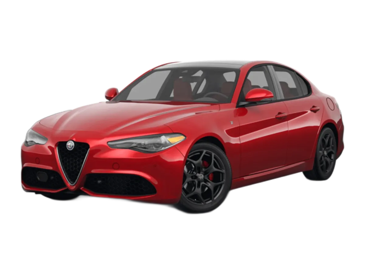 Alfa Romeo Giulia 2017-2024 4D Sedan Window Tint Template PDF