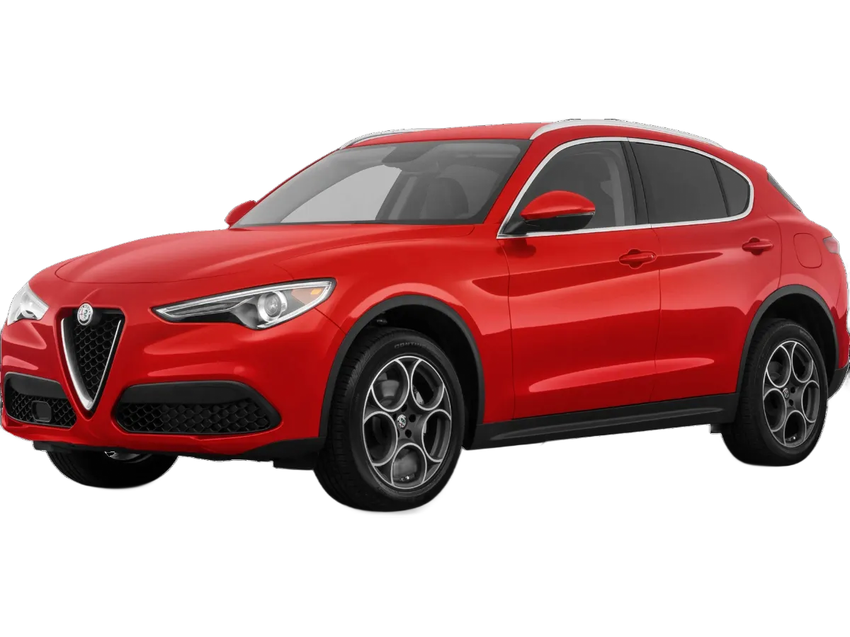 Alfa Romeo Stelvio 2018-2024 4D SUV Window Tint Template PDF