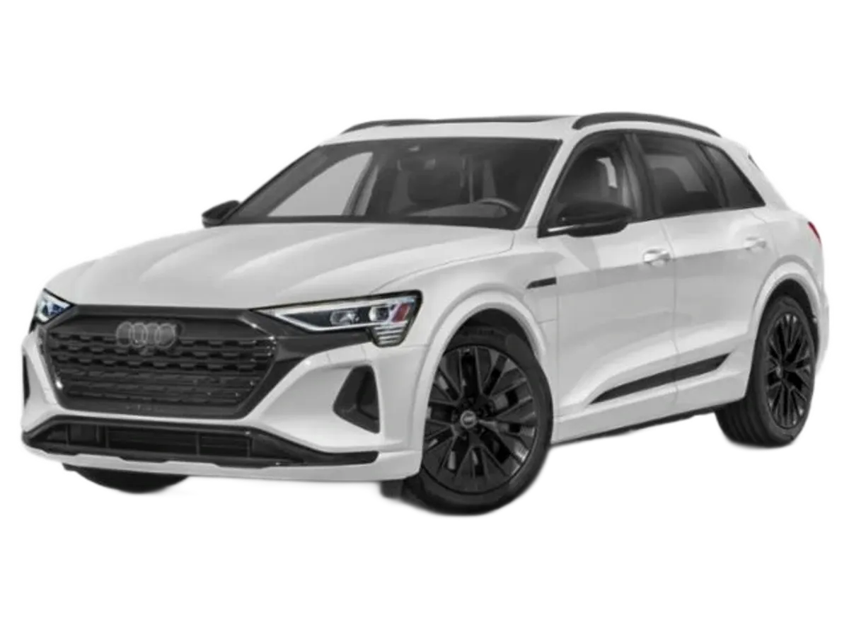 Audi Q8 e-tron 2024 4D SUV Window Tint Template PDF