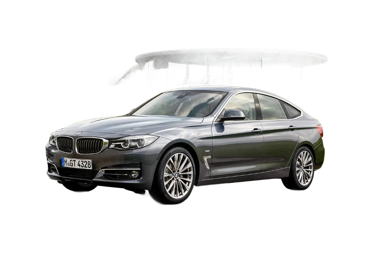 BMW 3 Series GT 2014-2019 4D Sportwagon Window Tint Template PDF
