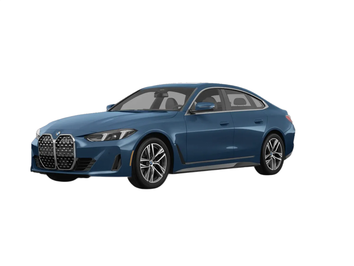 BMW 4 Series & i4 Grand Coupe 2022-2026 4D Sedan Window Tint Template Pack PDF