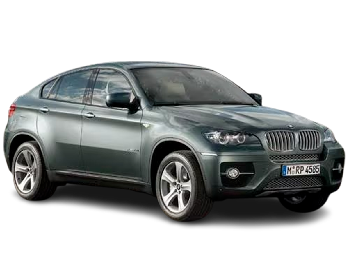 BMW X6 2008-2014 4D SUV Window Tint Template PDF