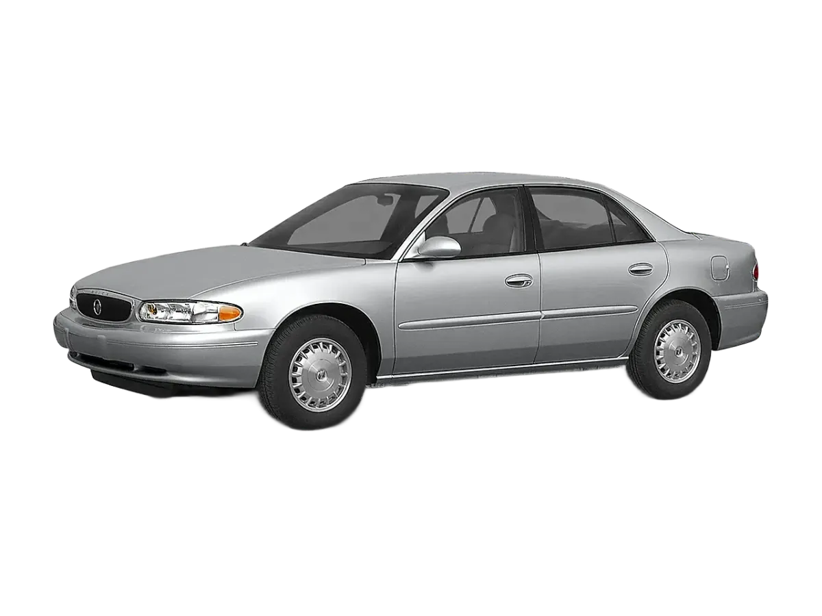 Buick Century 1997-2005 4D Sedan Window Tint Template Pack PDF view 1