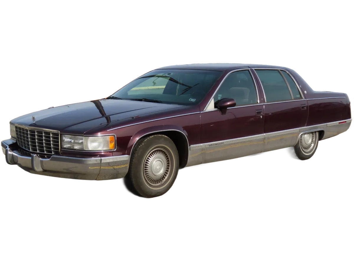 Cadillac Fleetwood 1993-1996 4D Sedan Window Tint Template PDF