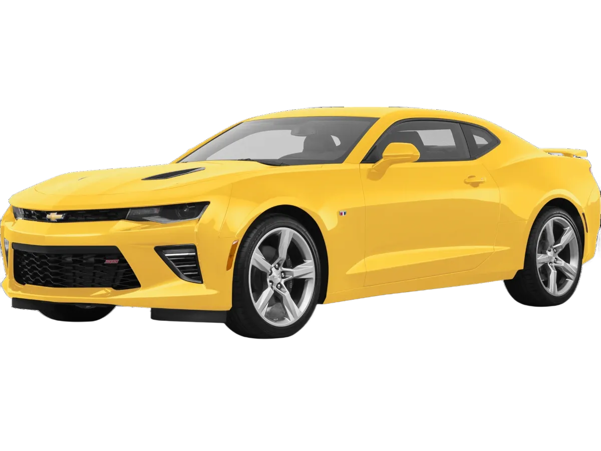 Chevrolet Camaro 2016-2024 Coupe Window Tint Template PDF
