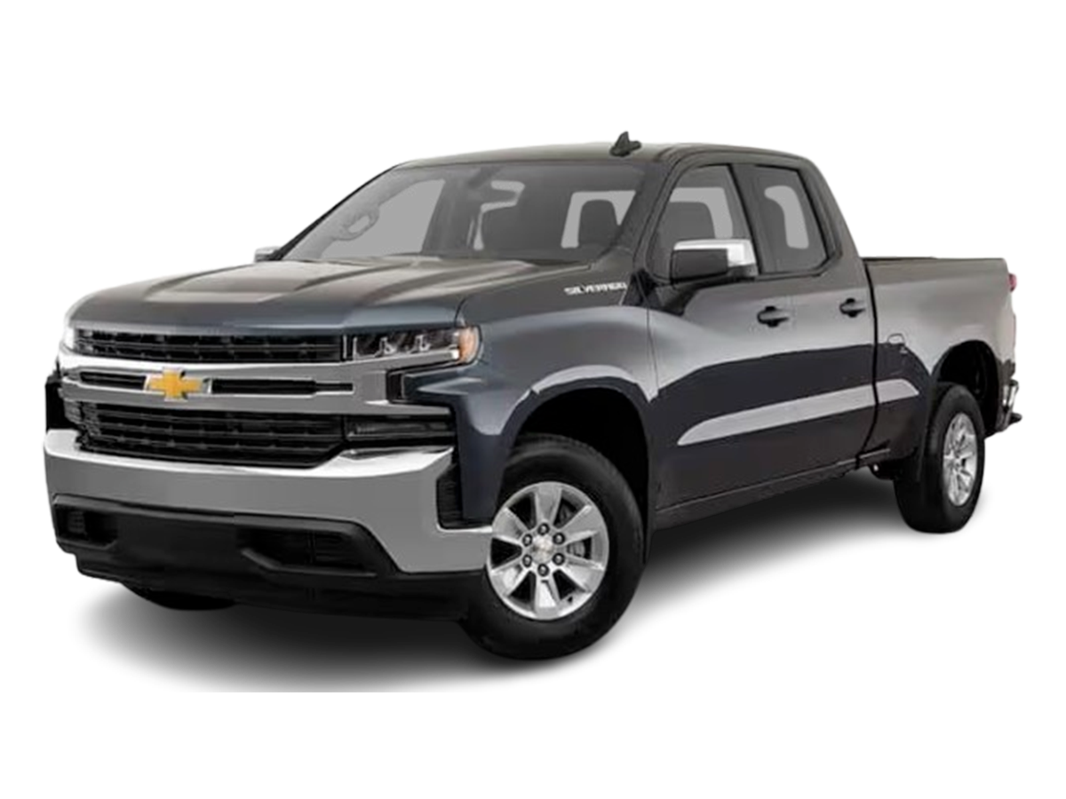 Chevrolet Silverado 1500 2019-2026 Crew Window Tint Pattern PDF