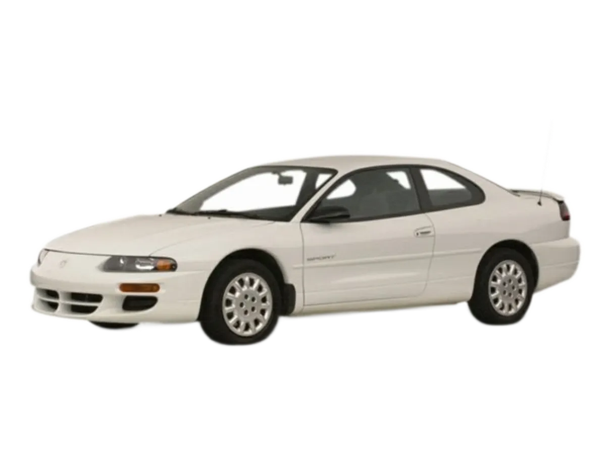 Dodge Avenger 1995-2000 2 Door Coupe Window Tint Template File Pack PDF view 1