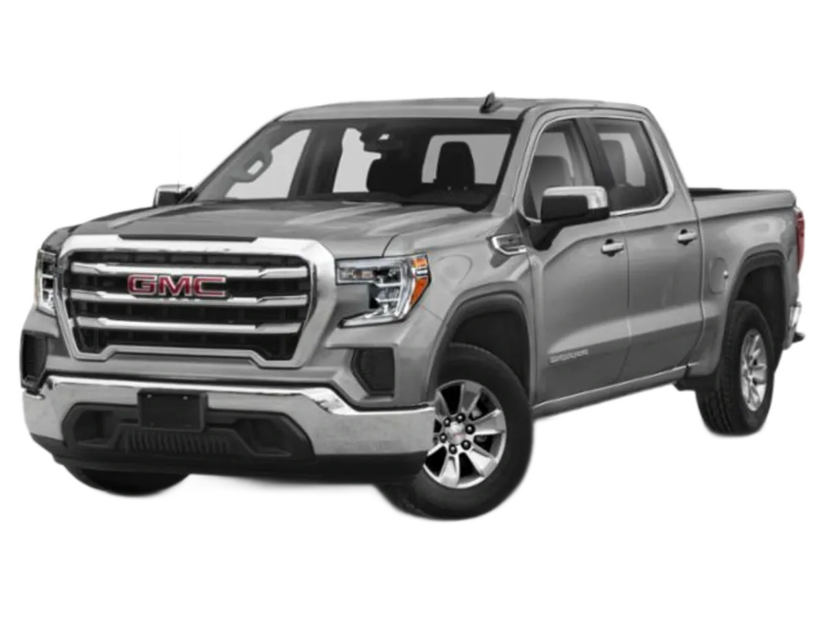GMC Sierra 1500 2019-2026 Crew Cab Window Tint Template PDF