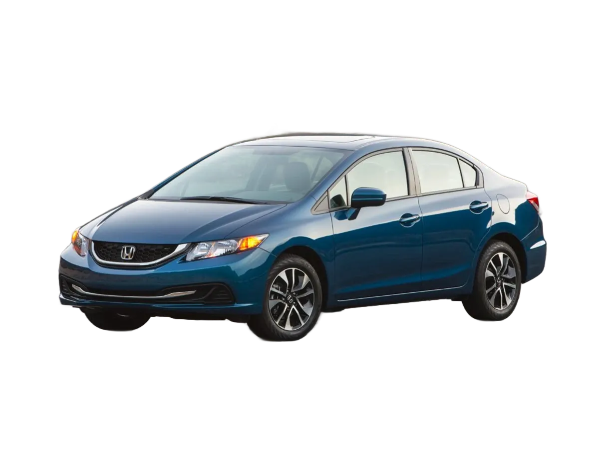 Honda Civic 2012-2015 Sedan Window Tint Template Pack PDF