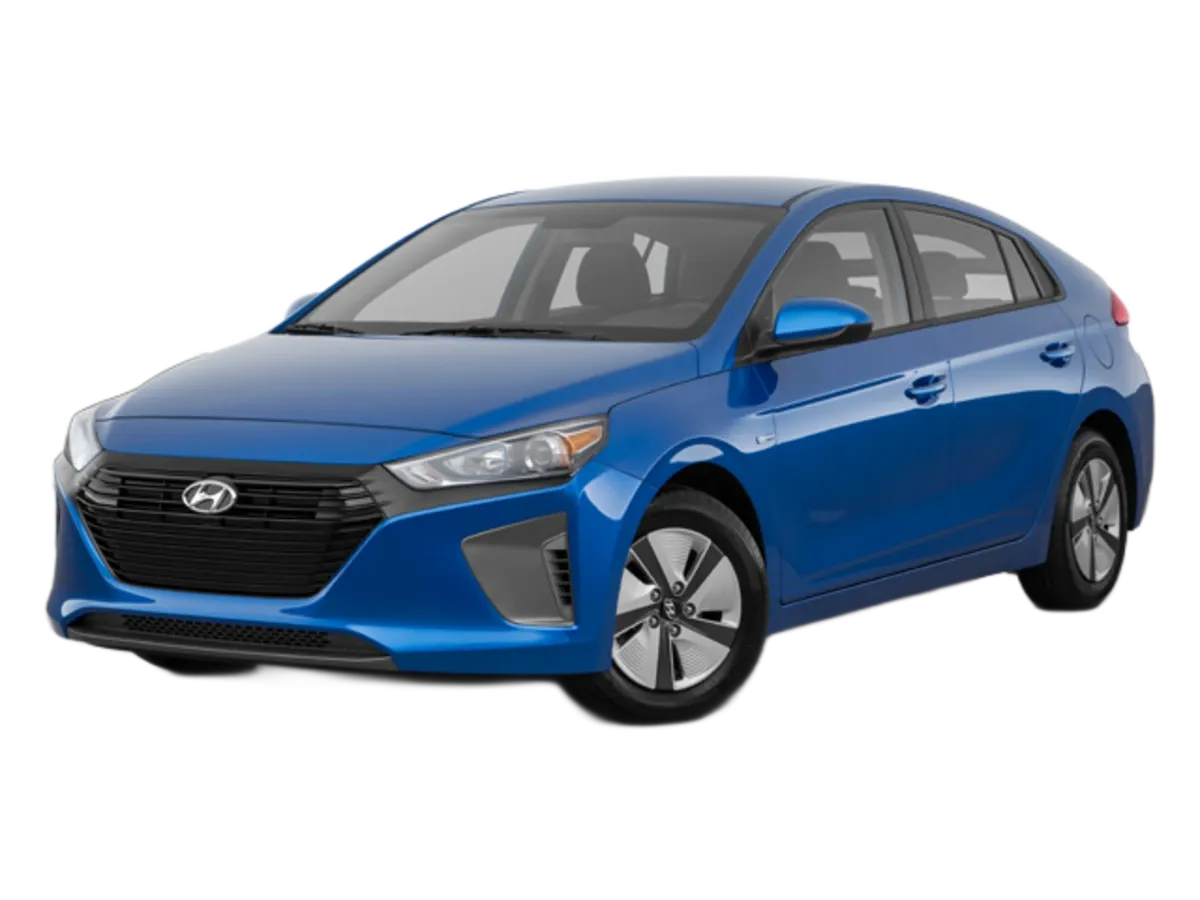 Hyundai Ioniq 2017-2023 4 Door Hatchback Window Tint Template PDF