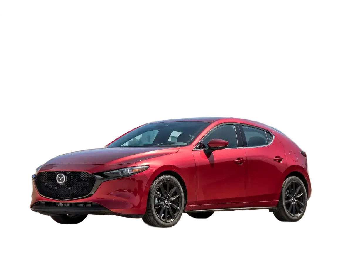 Mazda 3 2019-2025 4D Hatchback Window Tint Template PDF
