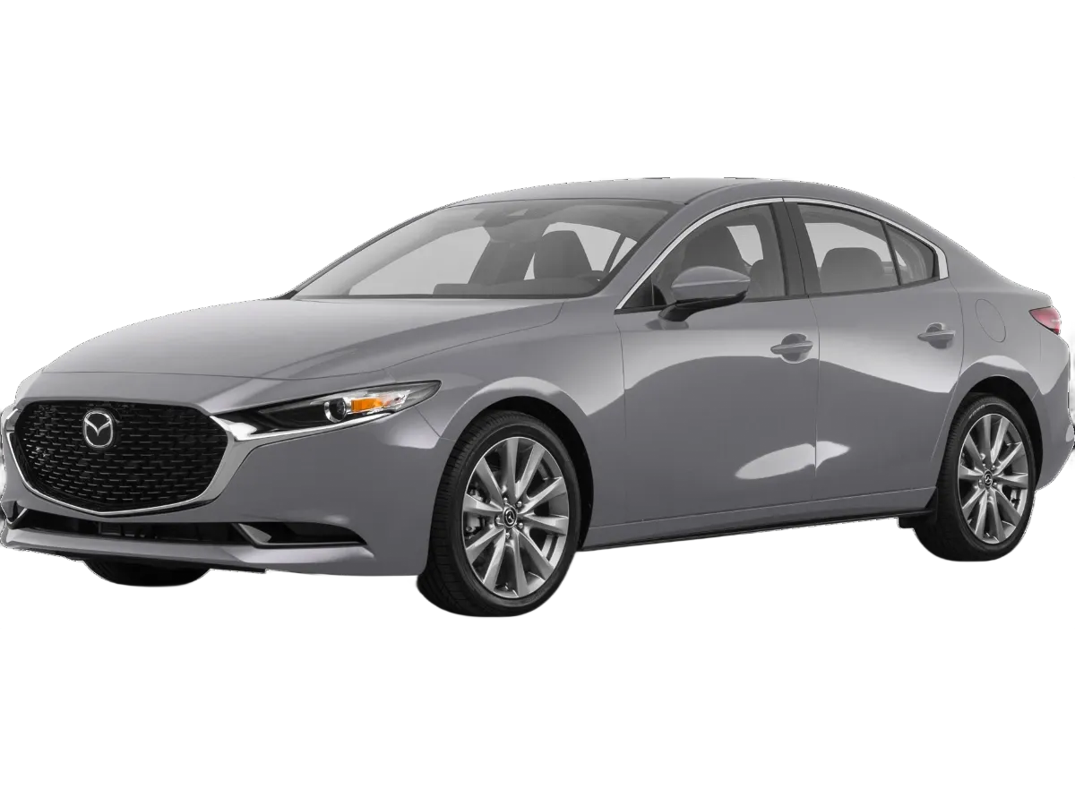 Mazda 3 2019-2025 4D Sedan Window Tint Template PDF