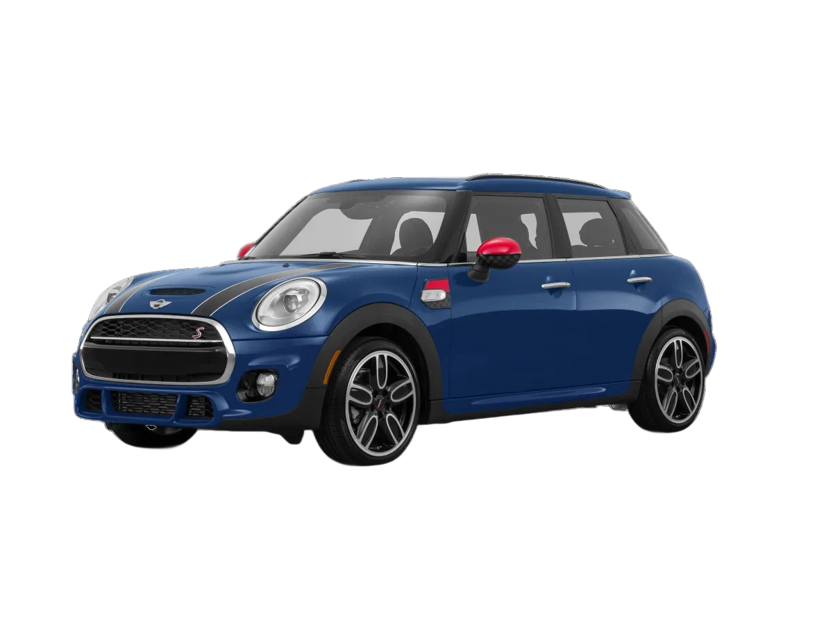 Mini Cooper 2015-2024 4D Hatchback Window Tint Template PDF