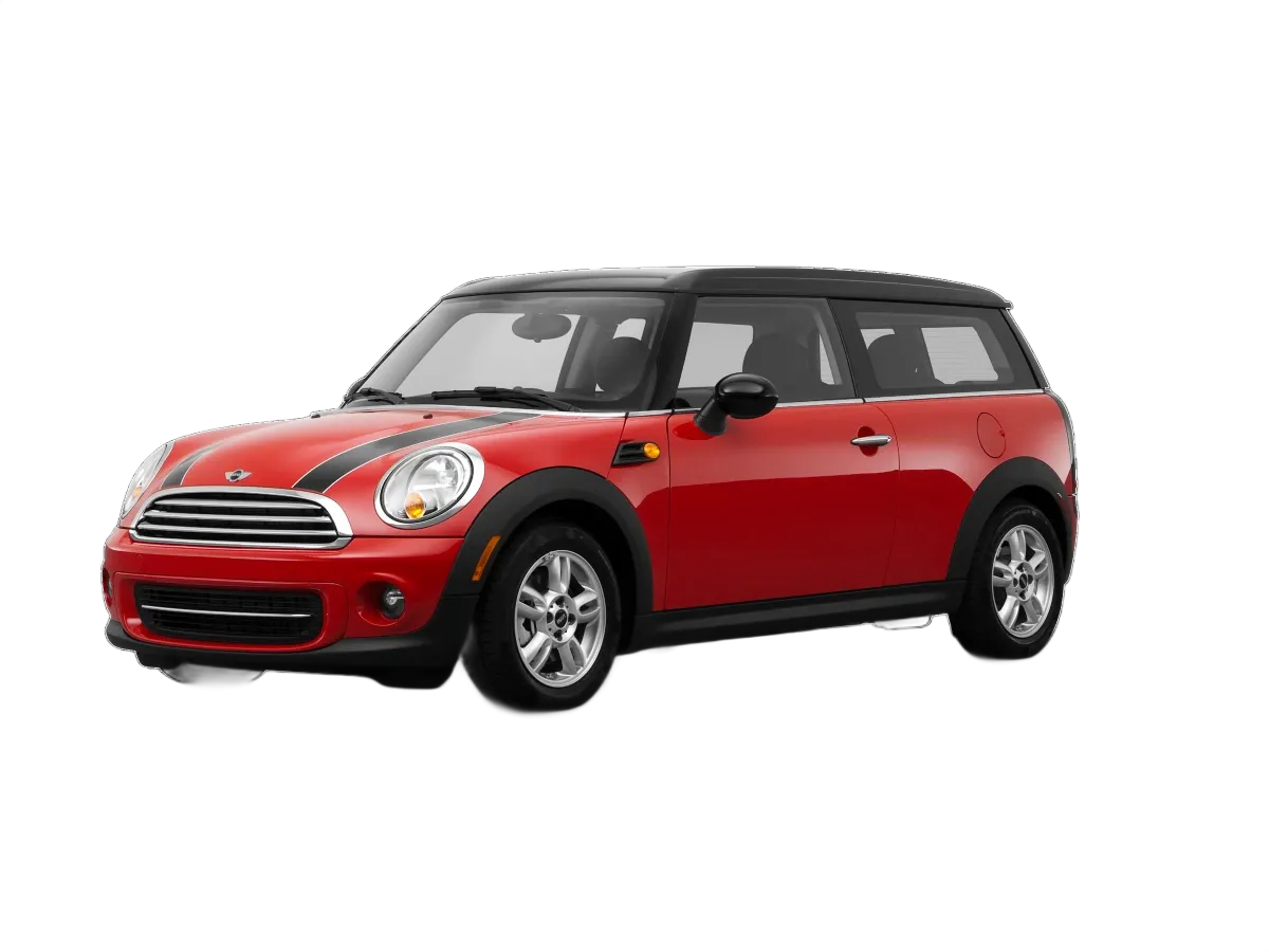 Mini Cooper Clubman 2008-2014 2D Coupe Window Tint Template PDF view 1