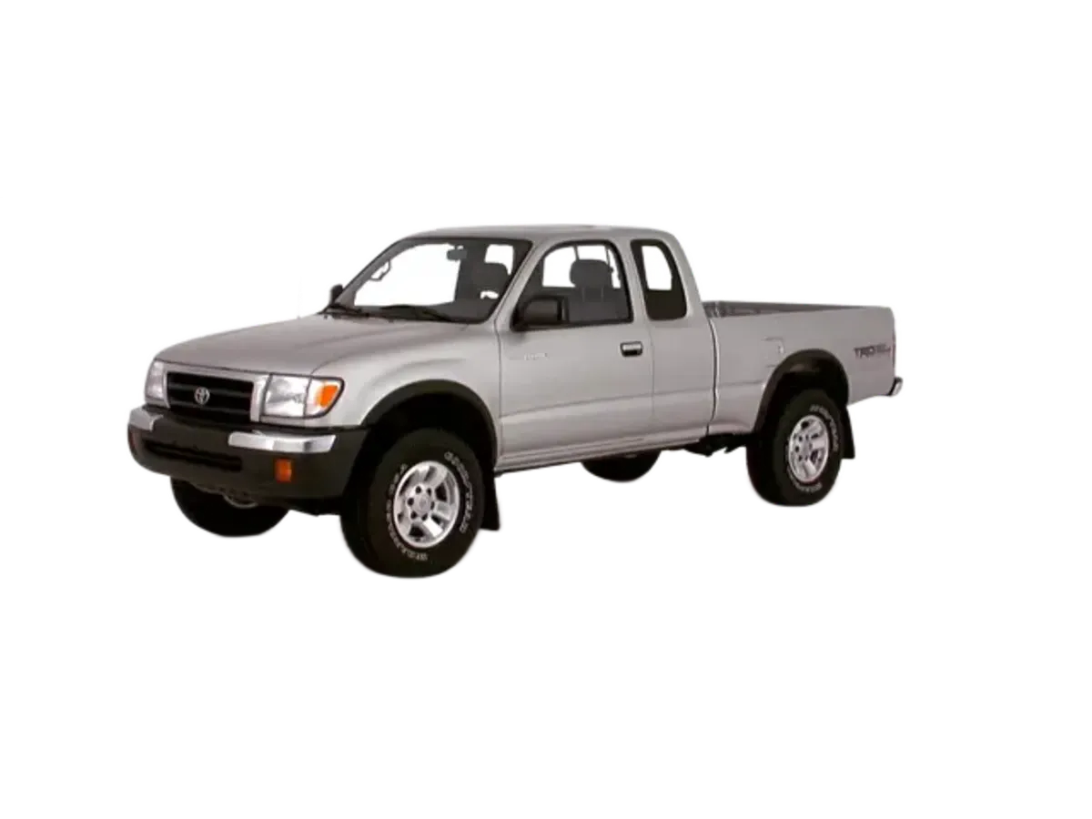 Toyota Tacoma 1995-2000 Extended Cab Window Tint Template Pack PDF - Image 1