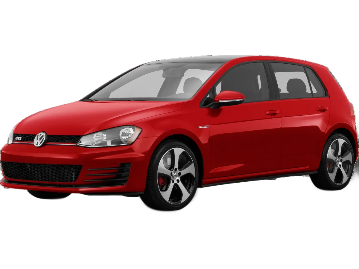 Volkswagen MK7 Golf-GTI 2015-2021 4D-5D Hatchback Window Tint Template PDF